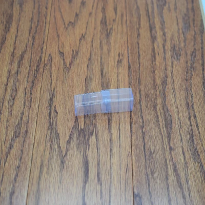 Clear rectangular tube 0.55 inch square adjustable length for CNC endmill storage