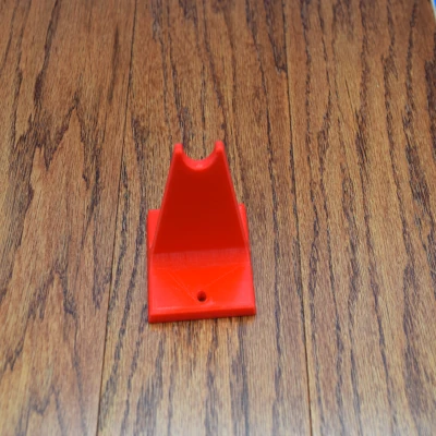 3D printed half inch pipe saddle for pipe clamp storage and support