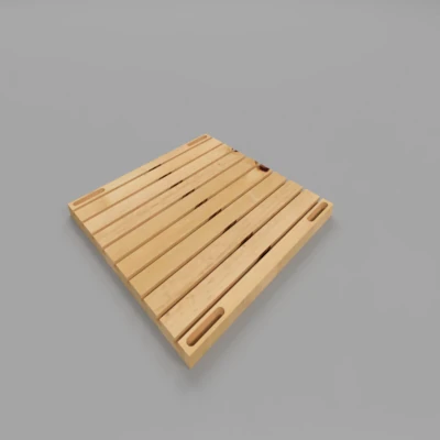 14 inch by 14 inch CNC spoilboard with T-slots every 1.5 inches for CNC router